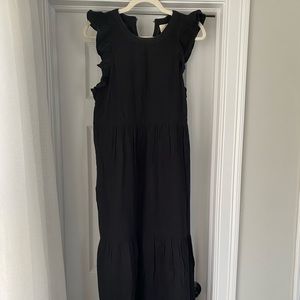 Universal Thread Gauze Flutter Sleeve Short Sleeve Dress in Size M NWWT